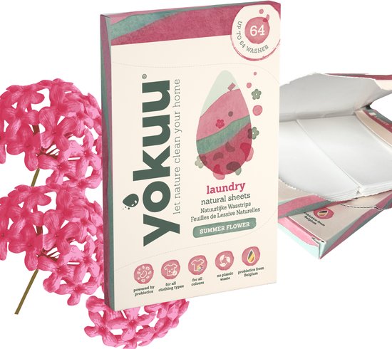 Bandes de lavage Yokuu - Lavage facile et écologique - Probiotique - 32 Pièces