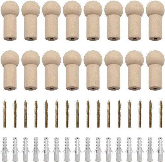 4 STKS Opvouwbare Muurhaken JSVER Hout Wandmontage Kapstokken, Enkele Organizer Hook Rack, Muur Kapstok Haken voor Hangende Kleding, Hoeden, Tassen, Handdoeken, Sleutels 4 STKS Opvouwbare Muurhaken JSVER Hout Wandmontage Kapstokken, Enkele Organizer Hook Rack, Muur Kapstok Haken voor Hangende Kleding, Hoeden, Tassen, Handdoeken, Sleutels