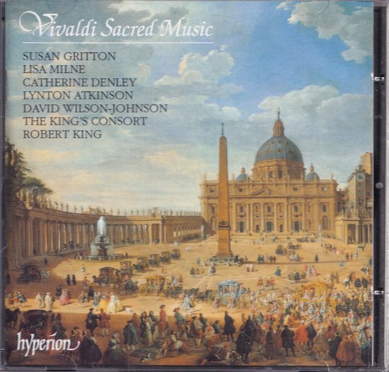 Sacred Music 1 - Antonio Vivaldi - The Choristers and Choir of the King's Consort en The King's Consort o.l.v. Robert King