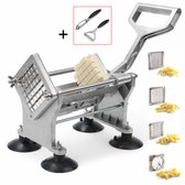 Bol.com Professionele Frietsnijder – Robuuste Patatsnijder met 4 RVS Messen – Aluminium Behuizing – Voor Horeca & Thuisgebruik –... aanbieding