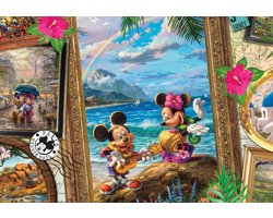 CEACO - Thomas Kinkade - Disney - 2000 Stukjes - Collage de voyage Mickey et Minnie