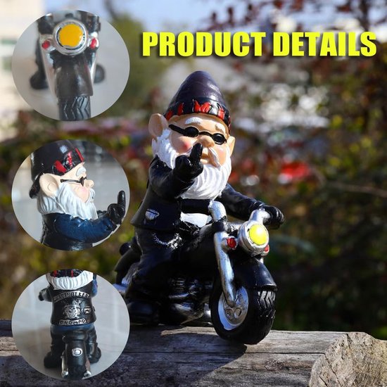Wnvivi Motorfiets Wekker, Vintage Motorfiets Vorm Bureau Klok, Quartz Wekker voor Thuis Auto Kantoor Decoratie (A4
