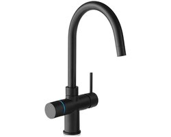 Franke Touch Round - 3-in-1 kokend water kraan - Black - 119.0558.057