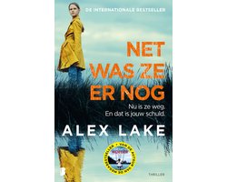 Omslag van Net was ze er nog