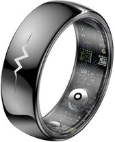 WizBay Premium Select® FlashSense Smart Ring – Glucose & ECG Meting – Gesture – Hypoallergeen – Waterdicht IP68 – Dames & Heren – Oplaadcase – Slaap, O2, Bloeddruk, Hartslag & Sportmonitoring - Zwart #8
