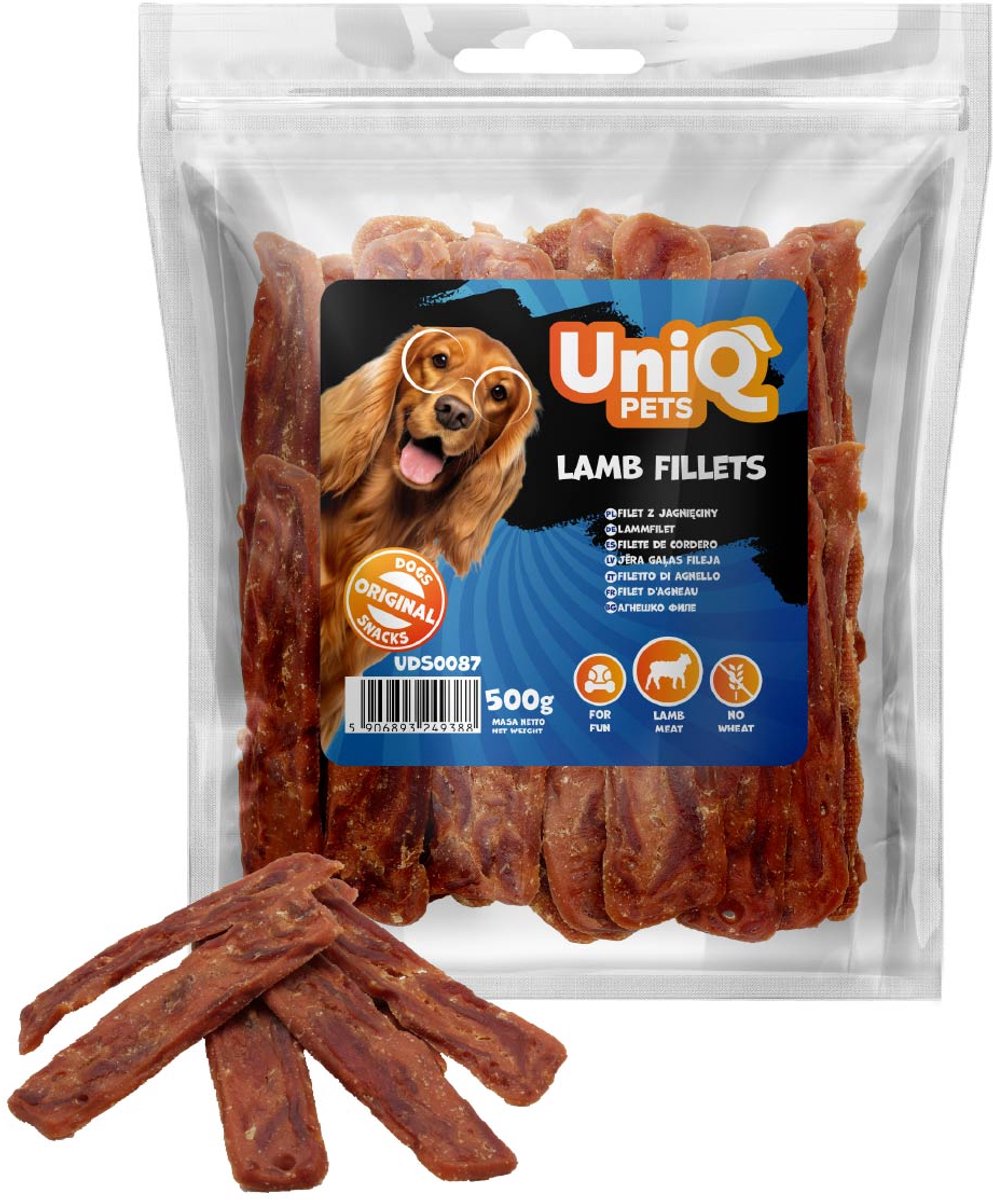Lam Strips 500g - Hondensnacks - UniQ PETS
