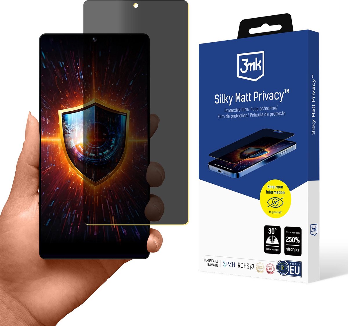 Samsung Galaxy S25 Ultra - 3Mk Zijdezachte Mat Privacy