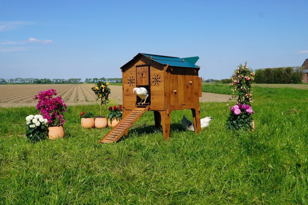 Trespa Kunststof Kippenhok | Duplex L | Cucciolotta