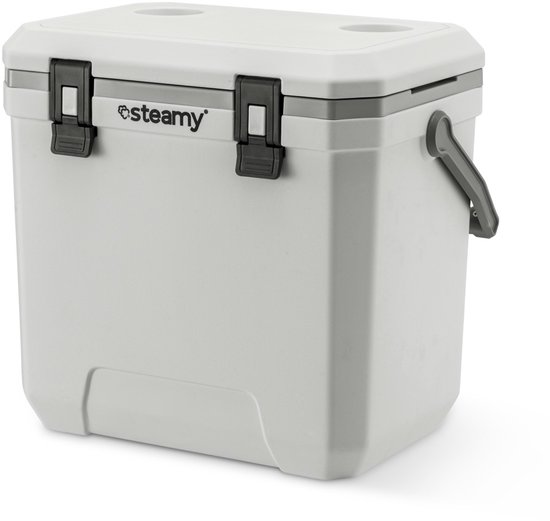 Steamy Marine 36 - Middelgrote koelbox - Maritieme Koelbox - 36 Liter - Wit van Steamy — afbeelding 2