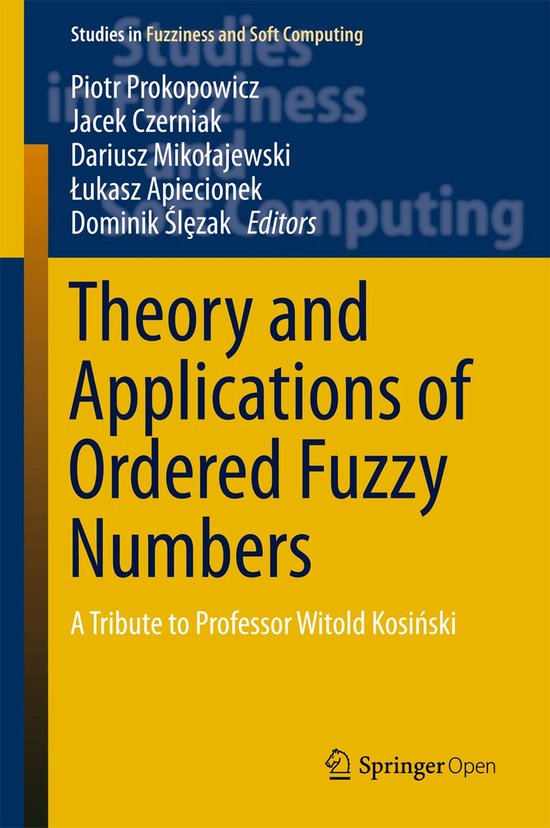 Studies in Fuzziness and Soft Computing356- Theory and Appli ... - cover