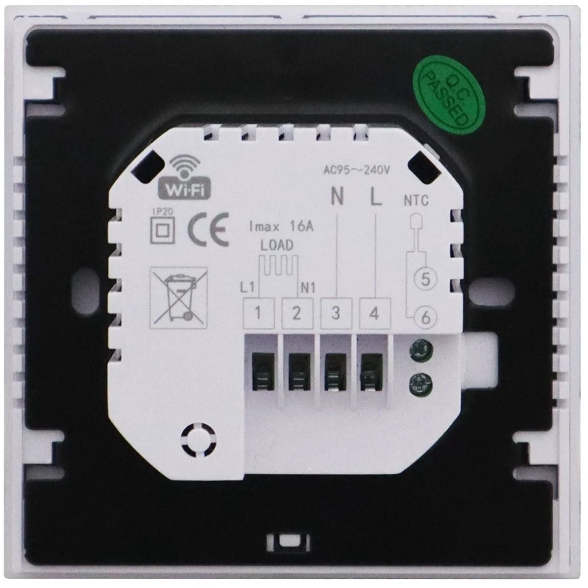 Quality Heating-PRF-79 Wifi thermostaat-elektrische vloerverwarming thumbnail 3