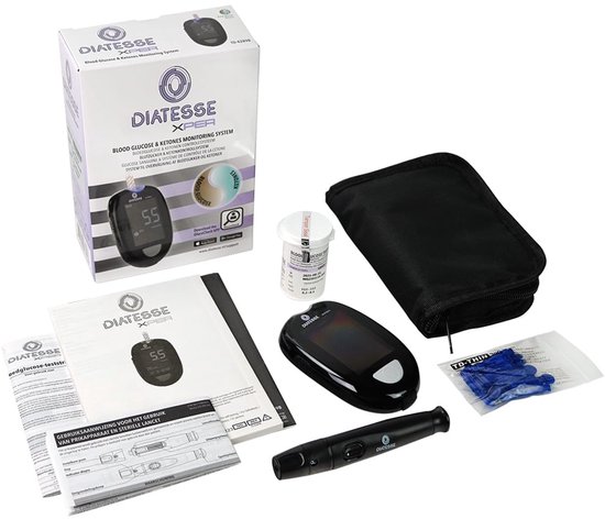 Diatesse Xper Startpakket (incl. 10 strips) + Ketonen
