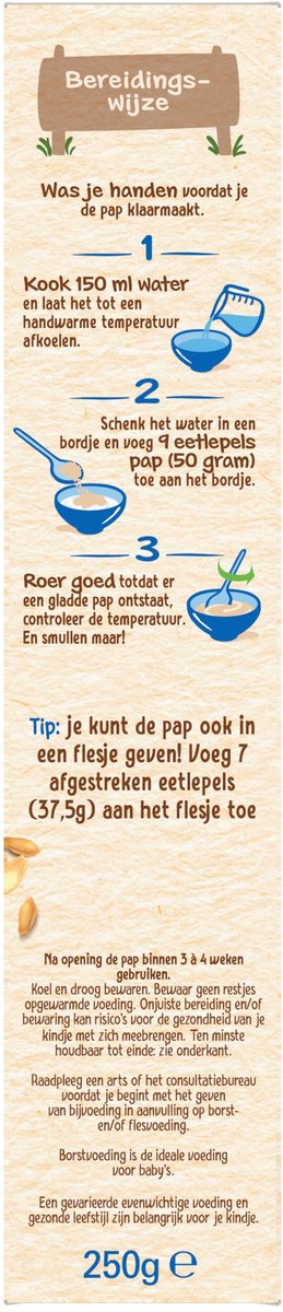 Nestlé Baby Cereals biscuit - 6+ maanden - compleet & makkelijk - alleen water toevoegen - 9 x 250g van Nestlé — afbeelding 4