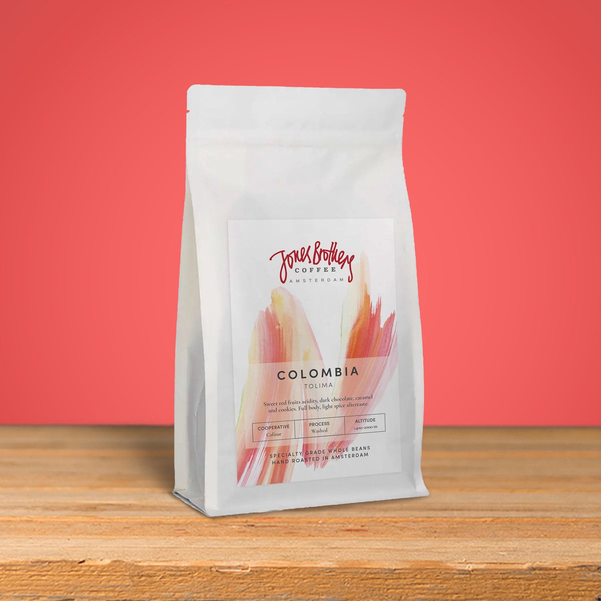Goedkoopste Jones Brothers Coffee The Single Origins bundel - specialtiteit koffiebonen – 4 x 250 gram