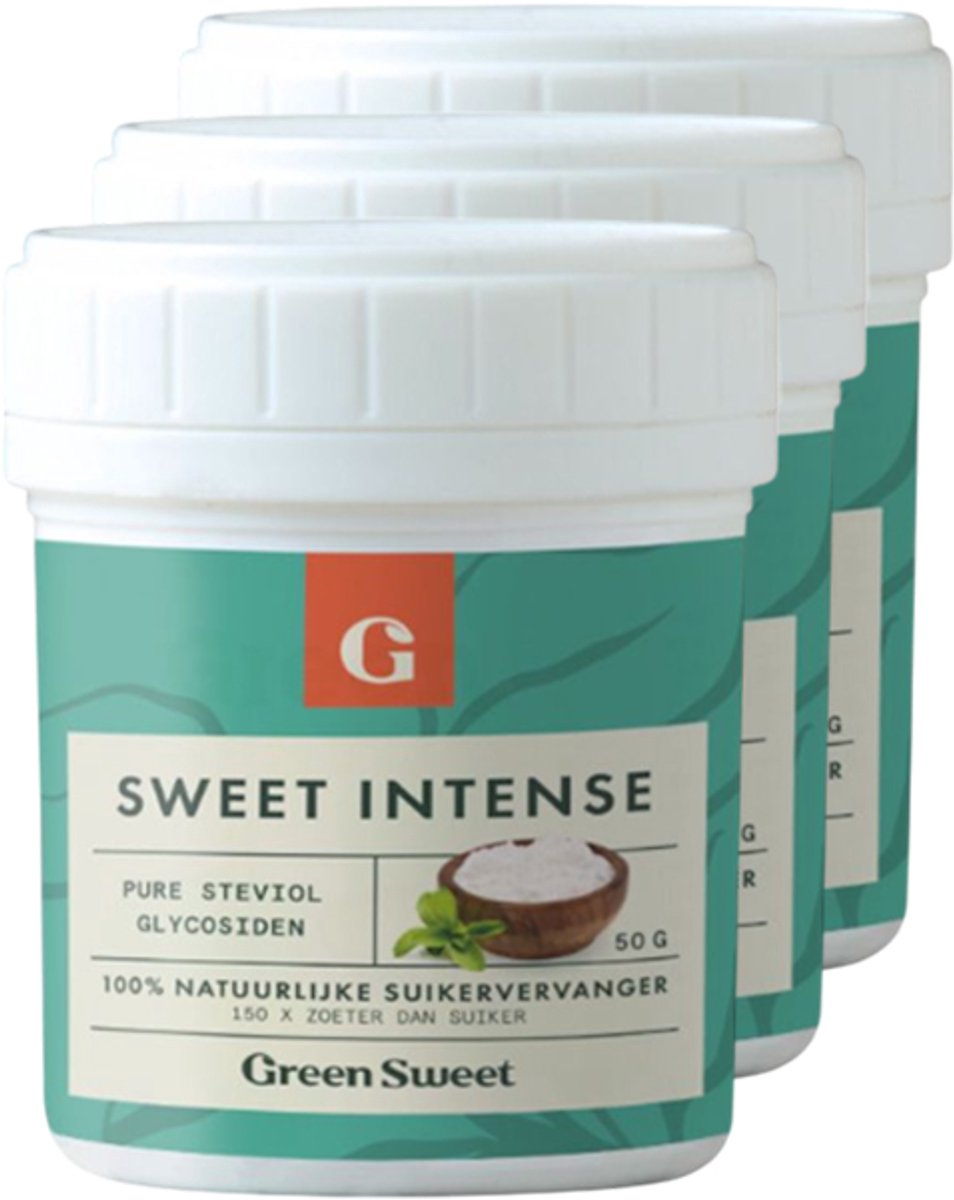 Green Sweet | Sweet Intense | 3 stuks | 3 x 50 gram