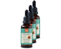 Green Sweet | Sweet Drops Caramel | 50ml | 3 stuks | 3 x 50ml