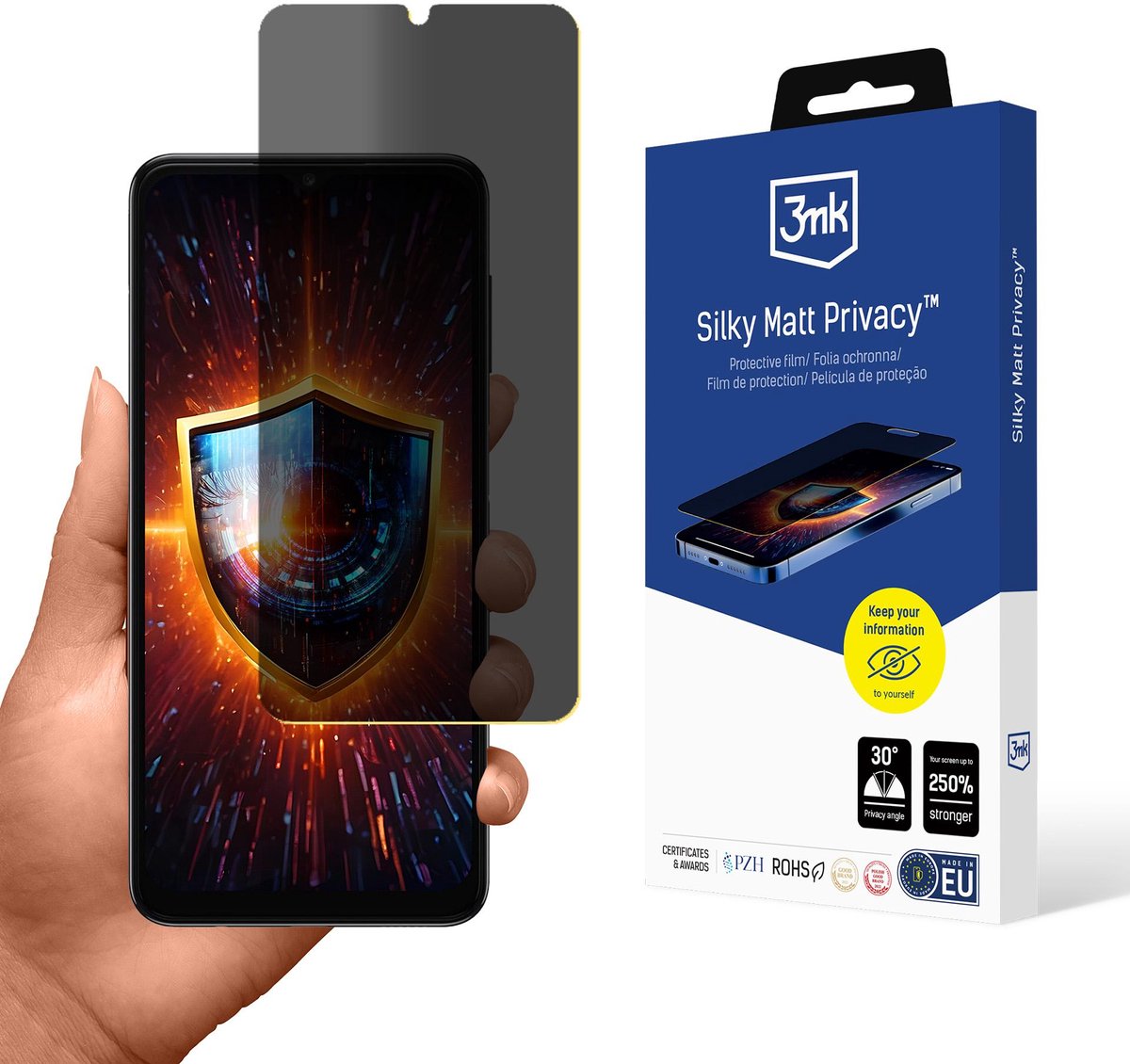 Samsung Galaxy A04S - 3Mk Zijdezachte Mat Privacy
