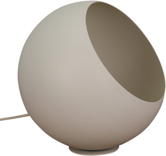 Lampe de table Chericoni Occhio - Ø25cm - Crème - Fer, Métal - Design italien - Fabricant néerlandais