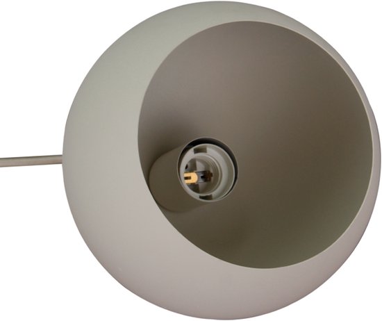 Lampe de table Chericoni Occhio - Ø25cm - Crème - Fer, Métal - Design italien - Fabricant néerlandais