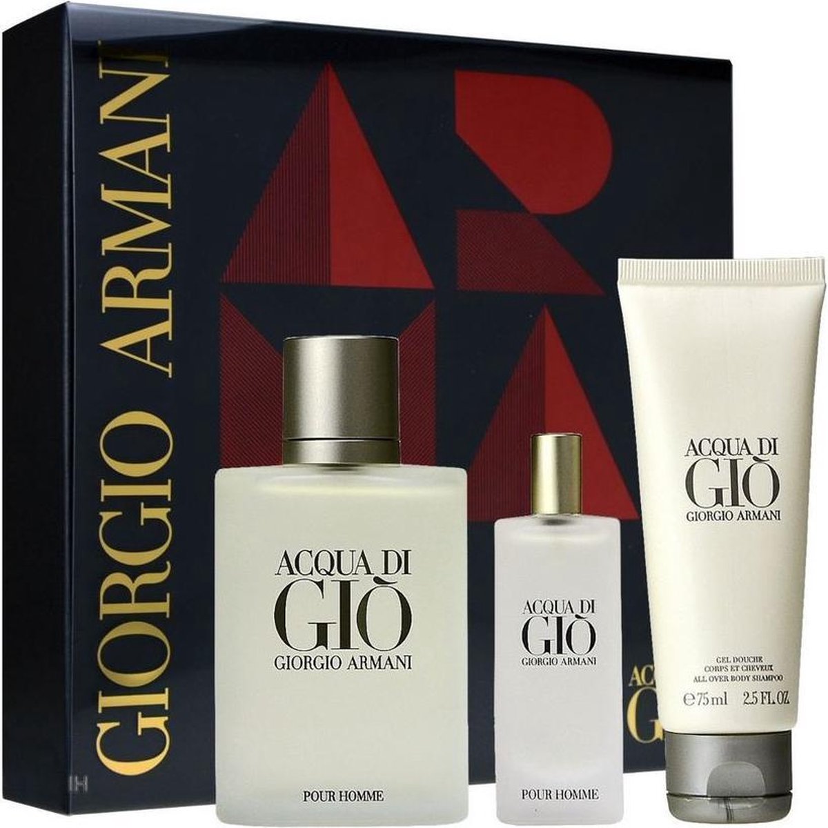 Giorgio Armani Acqua Di Gio 100 Ml Edt 15 Ml Edt 75 Ml Sg Set Bol Com