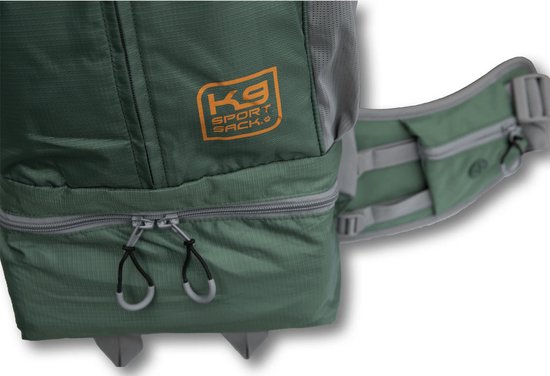 K9 Sport Sack - Kolossus - Sac à dos pour chien - sac de transport pour chien - sac à dos pour chien - sac à dos pour chien - sac à dos sûr et confortable pour chien - idéal pour la marche et le vélo - XXL - EXTRA EXTRA LARGE - Vert