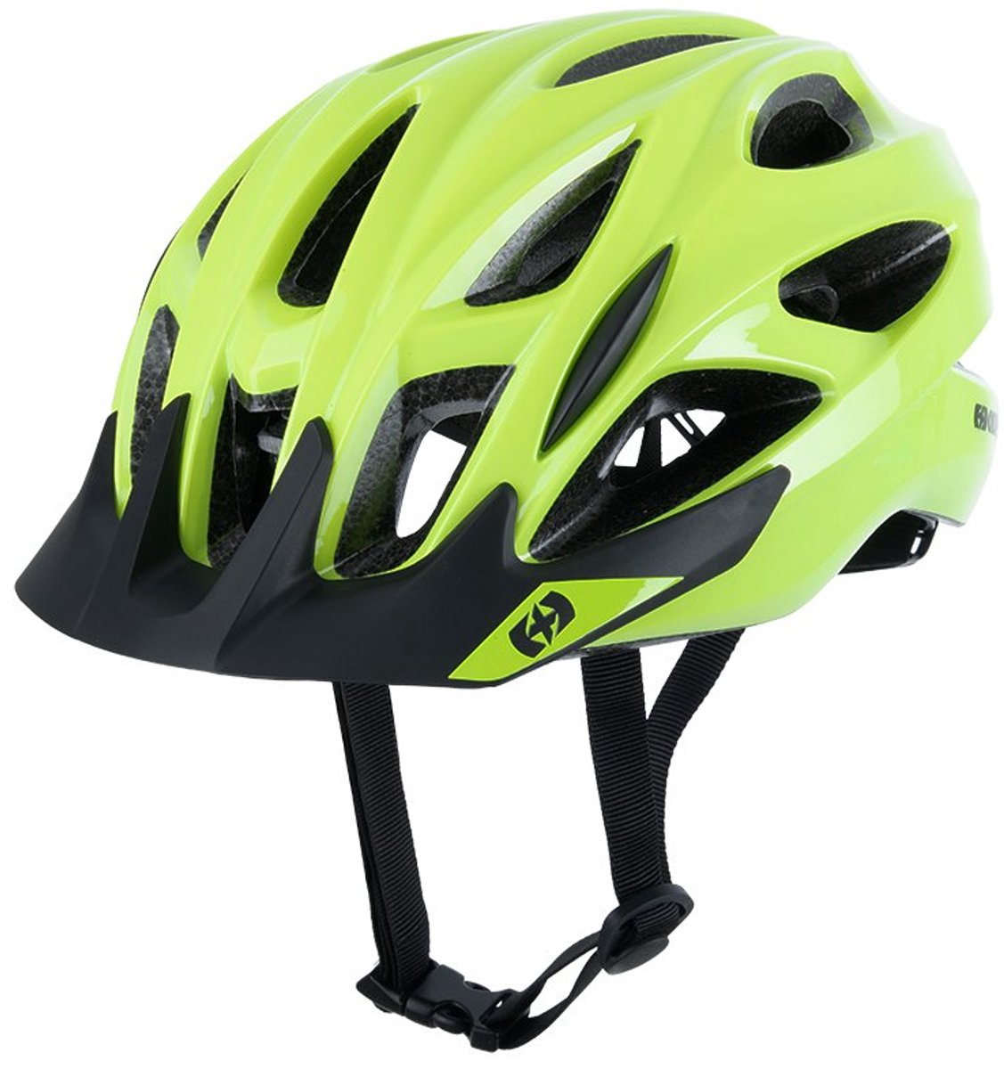 Fietshelm Oxford Hoxton - Kleur Fluo - Maat M: 54-58cm - Helm voor de elektrische fiets - E-bike helm met snelsluiting - helm voor op de fiets - CE EN-1078 gekeurd