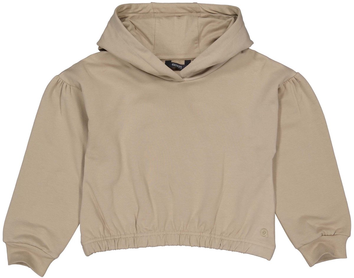 Quapi Meisjes hoodie - Dinte - Donker zand