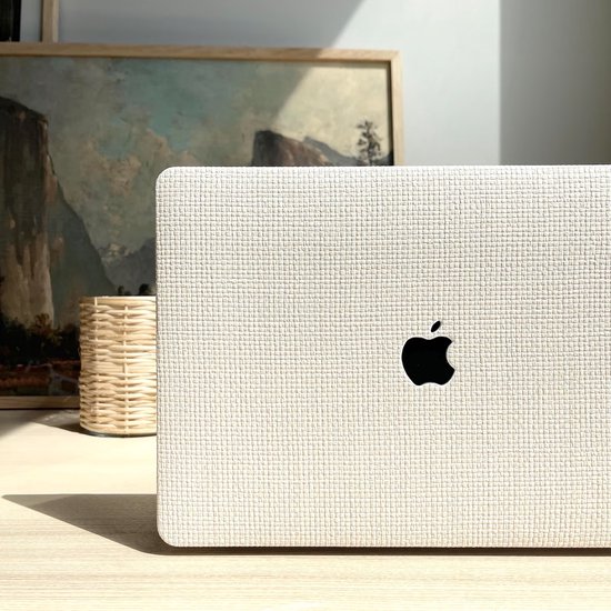 Foto: Pluchic macbook air 13 6 inch hoes hardcase cover geschikt voor a2681 a3113