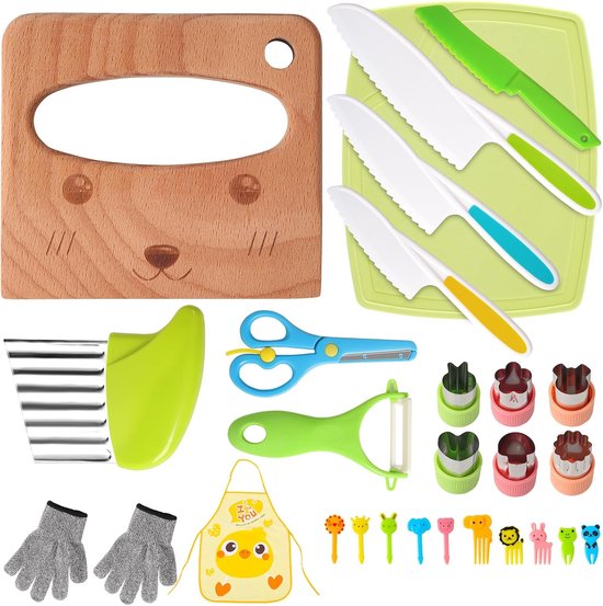Set met keukengerei speelgoed voor kinderen, keukenaccessoires met