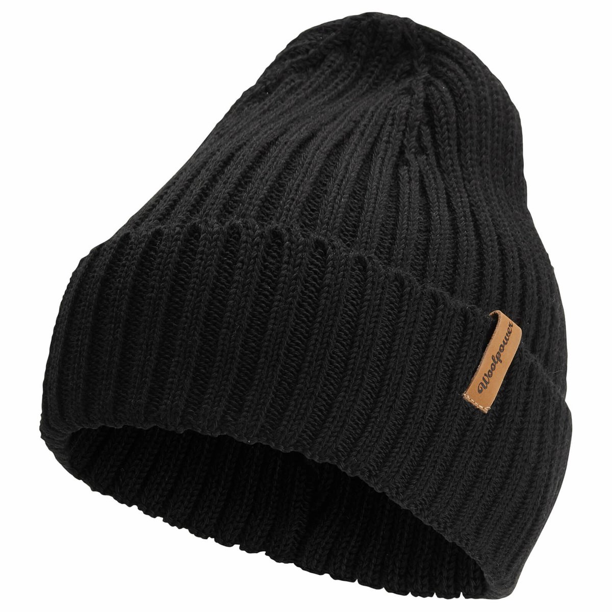 Woolpower Beanie Rib - Zwart