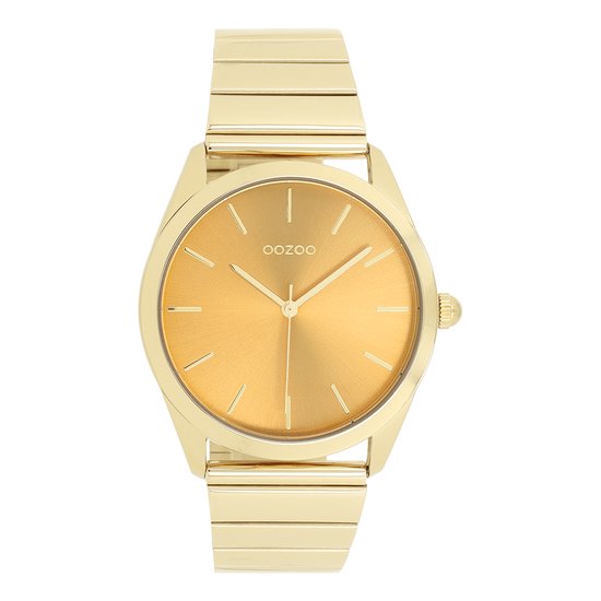Montres OOZOO - Montre dorée avec bracelet en acier inoxydable - C11517