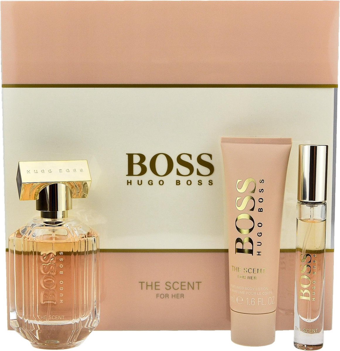 Hugo Boss The Scent - Geschenkset - Eau de parfum 50 ml + Bodylotion 50 ml  + Eau de... | bol.com