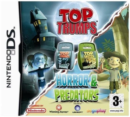 Top Trumps: Horror and Predators - Nintendo DS