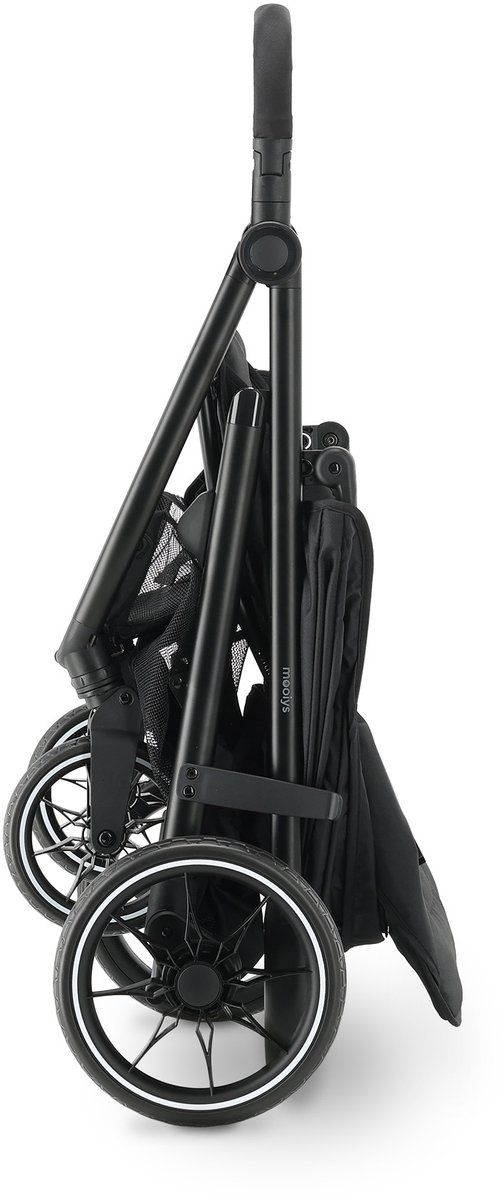 Mooiys Maxi Buggy Inklapbaar - Lichtgewicht Kinderbuggy - Zwart — cadeau in Cadeau-ideeën - foto 6