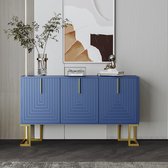 HOMCOM Opbergkast, dressoir keuken, met verstelbare plank