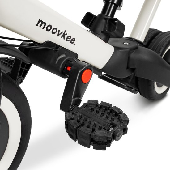 Driewieler met stang 6in1 ecru - crossfiets vanaf 1 jaar - kinderfiets vanaf 1 jaar van Merkloos — afbeelding 2