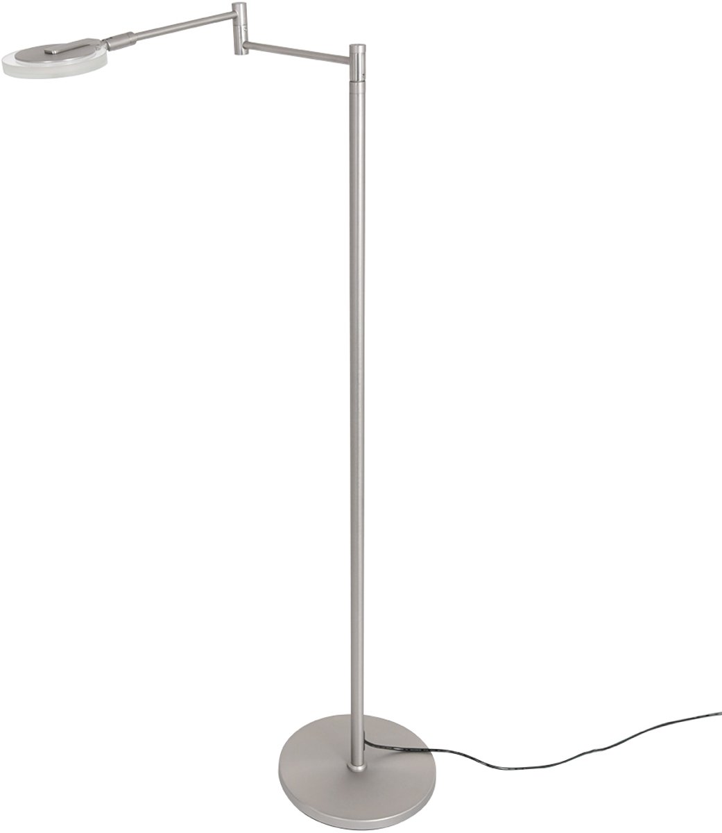 Steinhauer - vloerlamp - Turound - staal - glas metaal - design lamp - LED - 3081ST