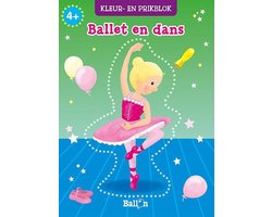 Knutselspullen prikblok ballet en dans