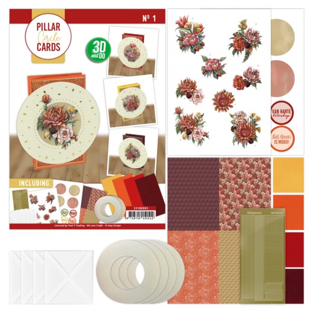 Pillar Circle Cards No. 1