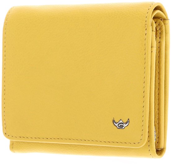 Golden Head Cuir porte-monnaie Madrid RFID Protect RV-Börse 3335 Sonnengelb jaune