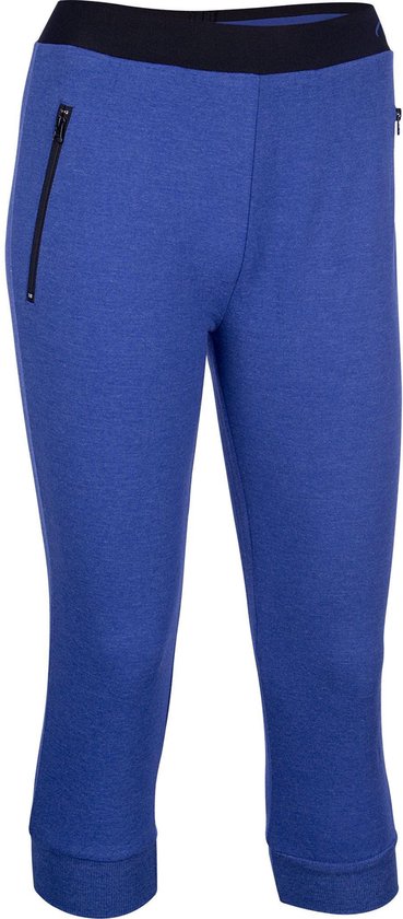 Avento Joggingbroek 3/4 Mêlee - Dames - Marine mêlee/Zwart - 40