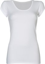 Claesens -  Basis Ronde Hals T-shirt Wit - XL