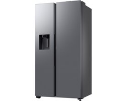 Samsung RS80F66KBT, Vrijstaand, Amerikaanse deur, Roestvrijstaal, 2 deur(en), Binnenin, R600a