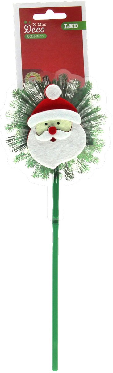 Kerststeker met Kerstfiguur LED