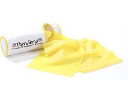 Thera-Band - 2,5 m in tasje licht - geel