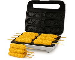 Beper Wafelijzer - Wafelmaker - Wafelmachine - Wafel IJzer - Rood