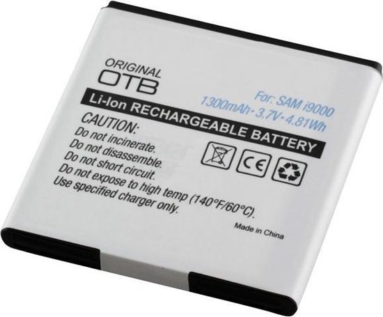 pik Onvergetelijk roestvrij Originele OTB Accu Batterij Samsung Galaxy S Plus I9001 | bol.com