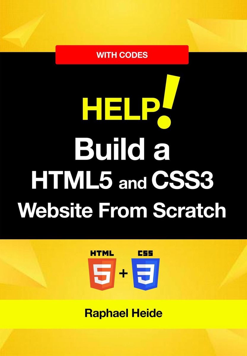 Omslag van Build a HTML5 and CSS3 Website From Scratch