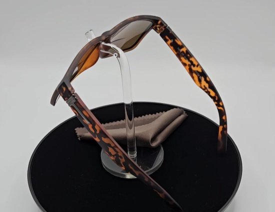 Lunettes de soleil bifocales marron correctrices +2,5 avec étui / Lunettes de lecture unisexes avec verres teintés, légères et confortables, verres solaires UV400, RG-353BFSUN, Aland Optics