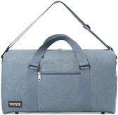 TravelZ Reistas Basics 36 liter - Compacte weekendtas 53 x 28 x 24cm - Handbagage reistas - Blauw